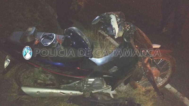 Secuestran una moto abandonada en Fray Mamerto Esquiú