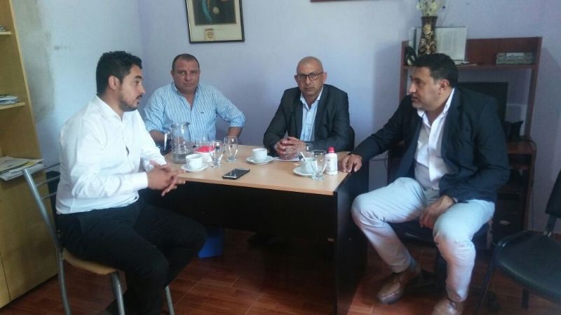 El senador Espinoza acompañó a la delegación de Catastro en Recreo