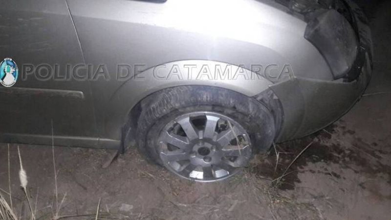 Familia cordobesa protagonizó un accidente en Capayán
