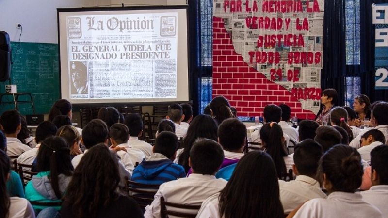La diputada Díaz, se sumó a “Voces para no olvidar” en Pomán