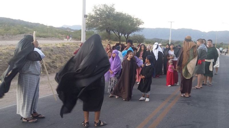 Emotivo Vía Crucis con 38 años de tradición en Banda de Varela