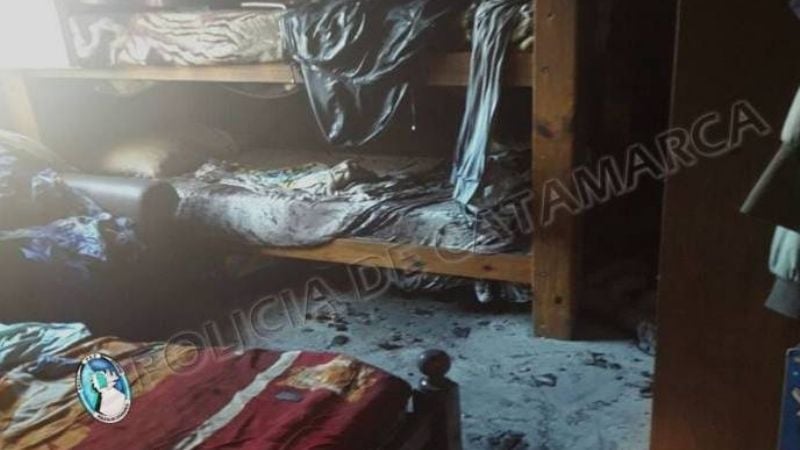 Un hombre quedó detenido tras incendiar una vivienda en Santa María