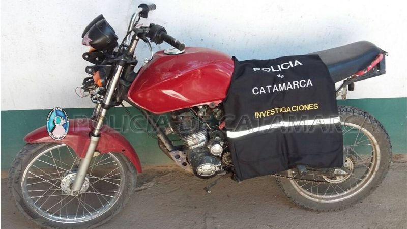 Atrapan a un joven que robó una moto y cobró el rescate