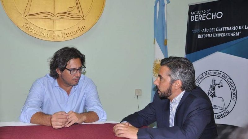 El ministro de Justicia de la Nación en la Facultad de Derecho