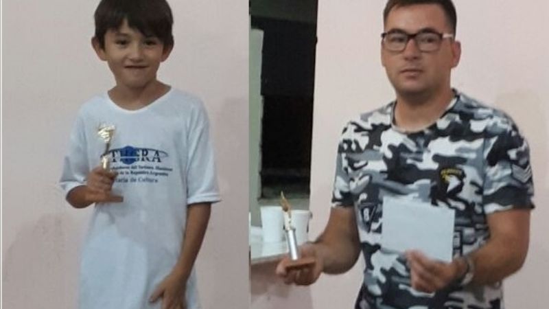 Darío y Kevin Ocampo ganaron el Abierto de Ajedrez "Blítz"