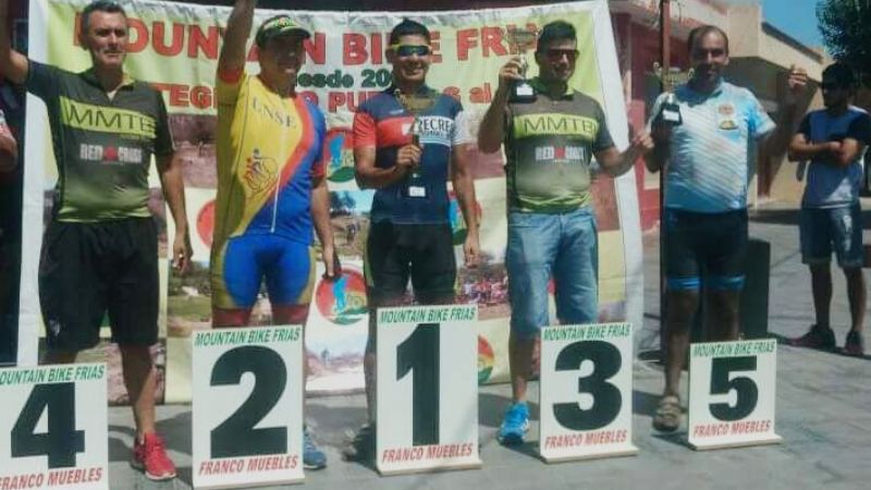 Buen desempeño de los recreínos en el MTB de Frías