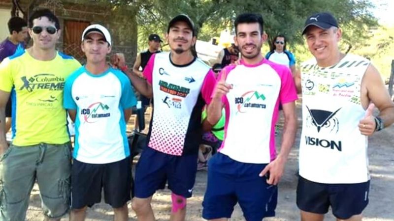 Luis Avendaño y Rafaela Córdoba en el “2do. Recreo Running”