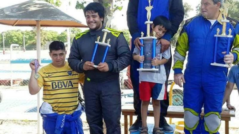 Dos recreínos lucieron en el Karting de Santiago del Estero