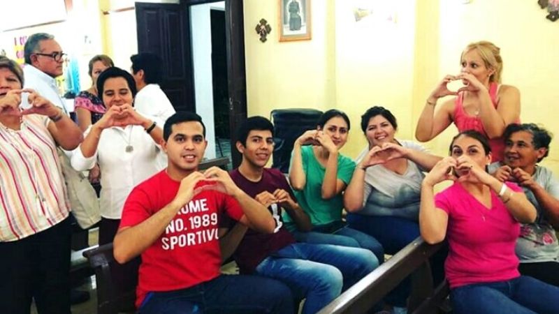 Emotiva expresión en defensa de la vida