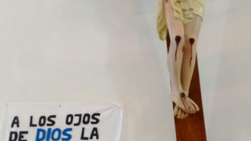 Emotiva expresión en defensa de la vida