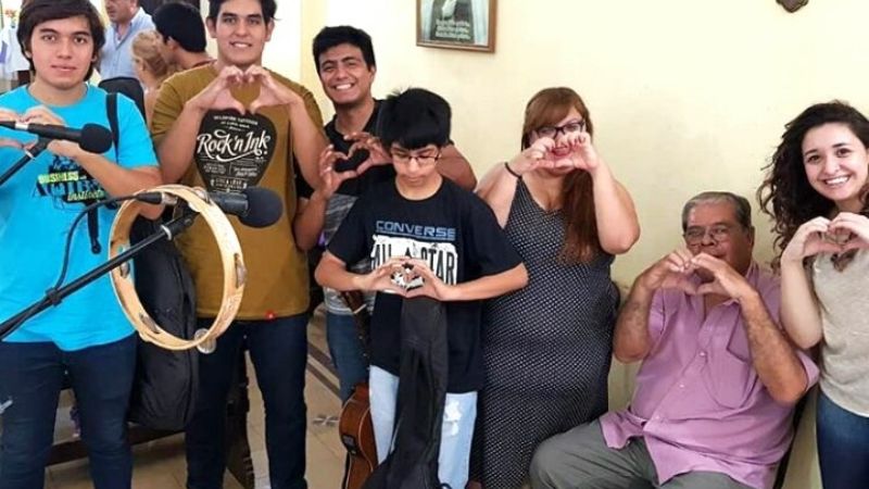 Emotiva expresión en defensa de la vida