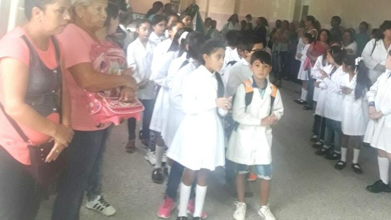 Dispar acatamiento al paro docente en Recreo