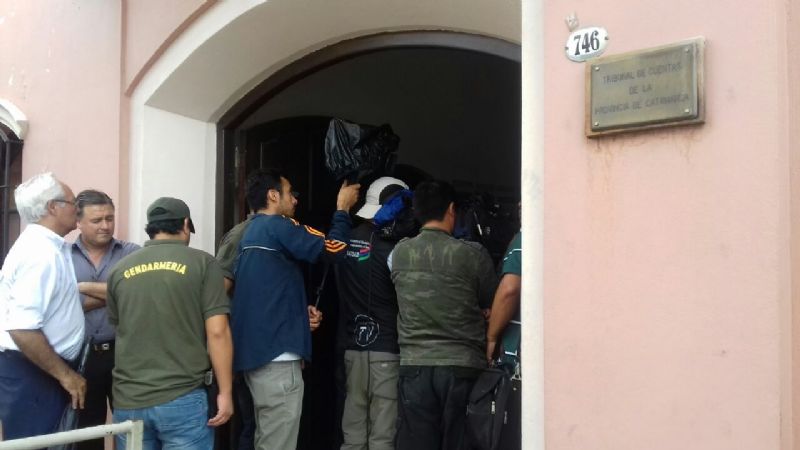 Gendarmería en el Tribunal de Cuentas y el CAPE