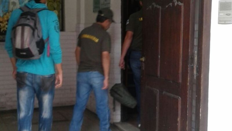 Gendarmería en el Tribunal de Cuentas y el CAPE