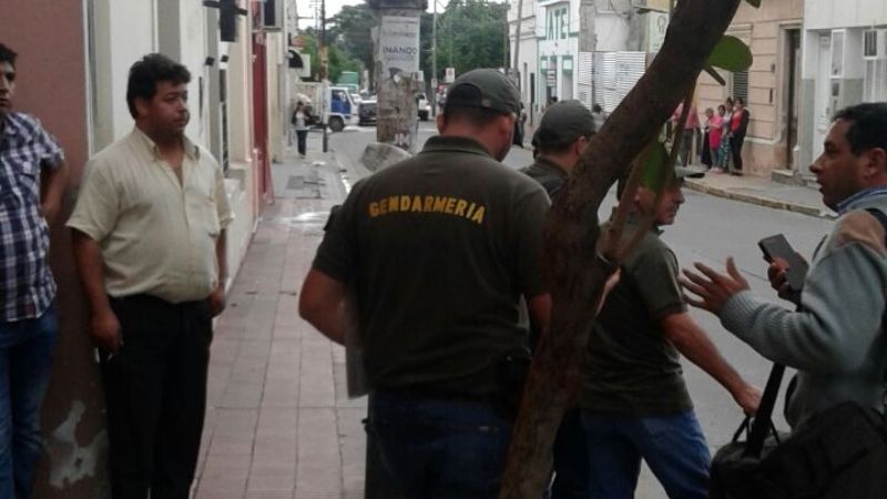 Gendarmería en el Tribunal de Cuentas y el CAPE
