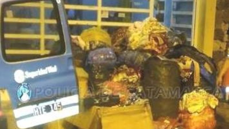 Secuestran mercadería ilegal valuada en 270 mil pesos