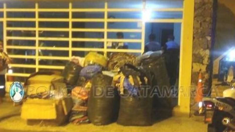 Secuestran mercadería ilegal valuada en 270 mil pesos