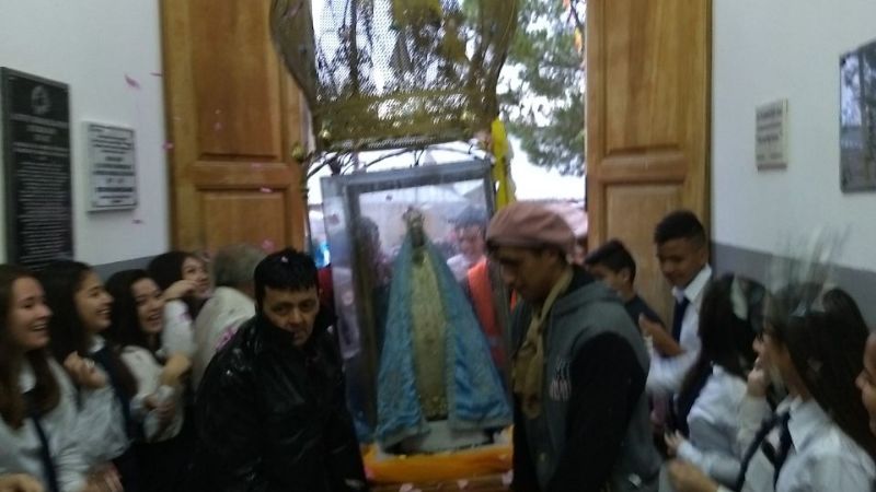 Capayán recibió con emoción y gratitud a la Madre del Valle