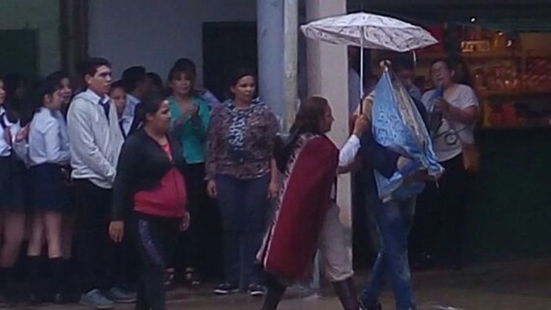 Capayán recibió con emoción y gratitud a la Madre del Valle