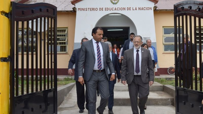 Recorrida de obras y relevamiento de daños en Santa María