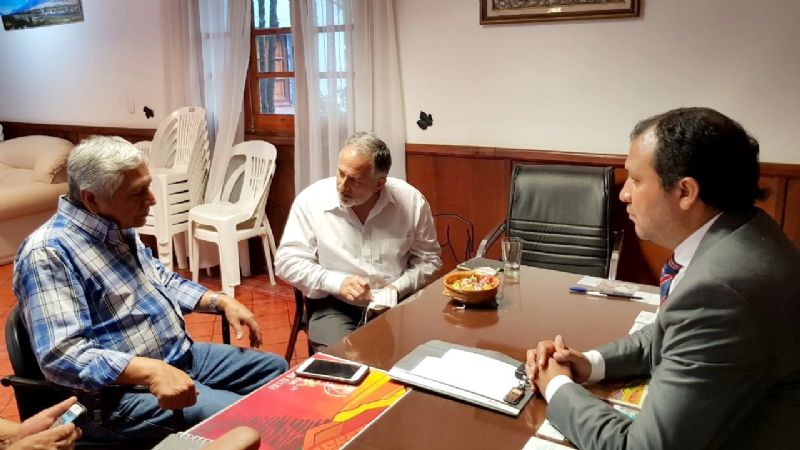 Recorrida de obras y relevamiento de daños en Santa María