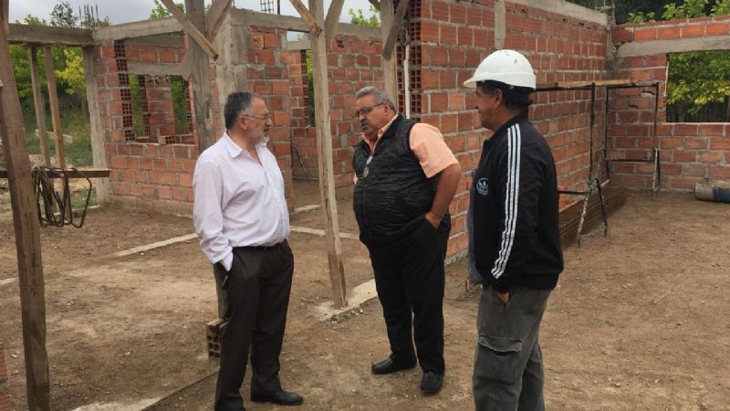 Avanza la obra de la Escuela Secundaria de La Ciénaga