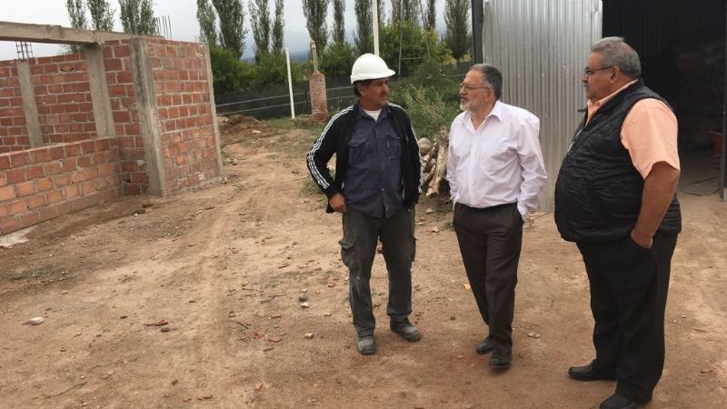 Avanza la obra de la Escuela Secundaria de La Ciénaga