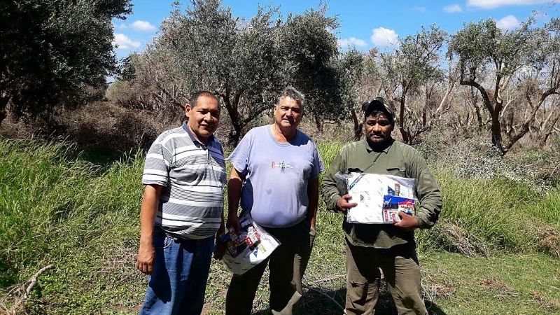 UATRE entrega guardapolvos a sus afiliados