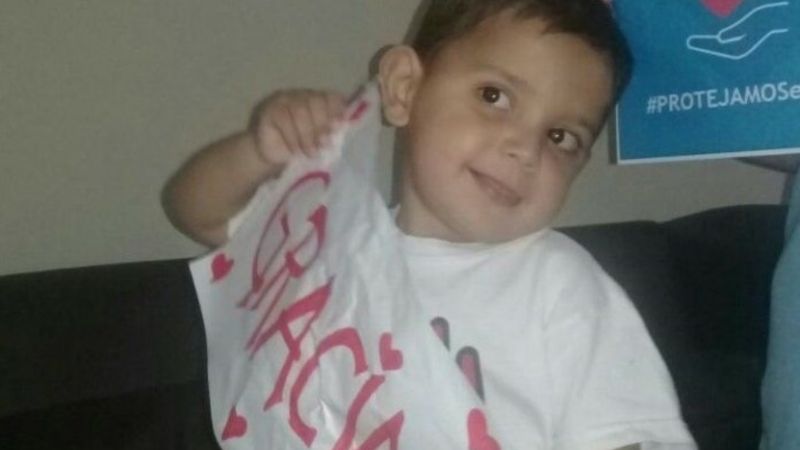 Fermín concurre a su primer día de clases