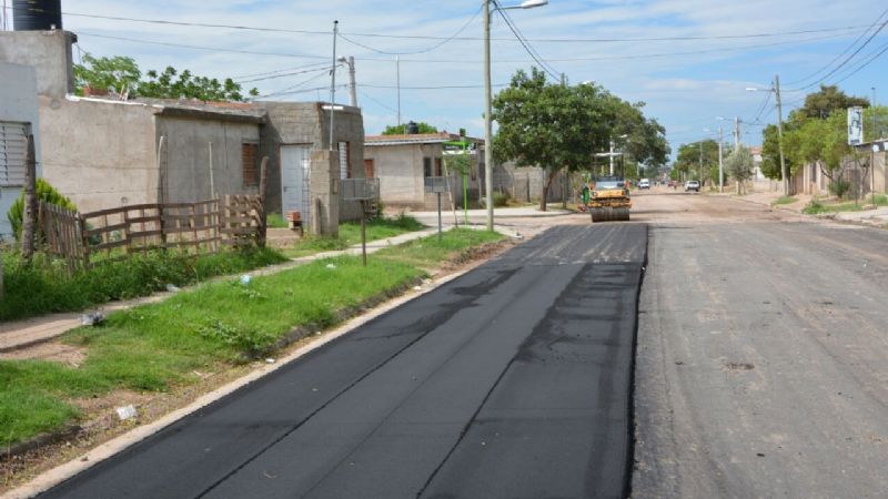Operativo de pavimentación y mantenimiento en la Capital