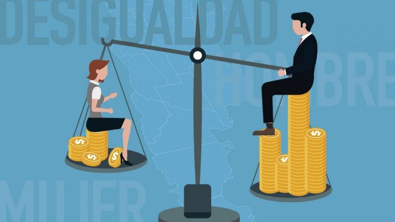 En Argentina, las mujeres ganan un 30% menos que los hombres