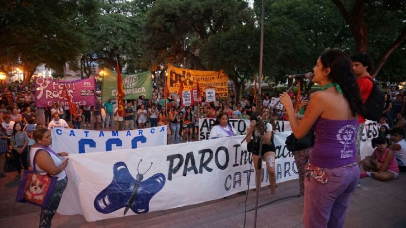 Convocante marcha de mujeres en Catamarca