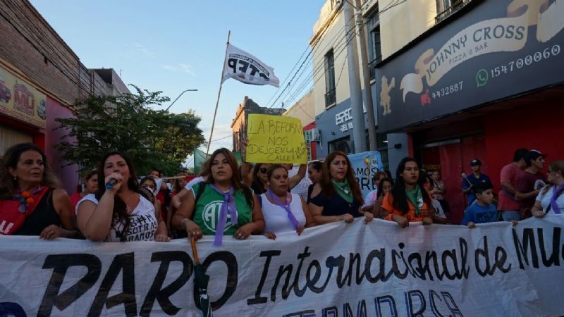 Convocante marcha de mujeres en Catamarca