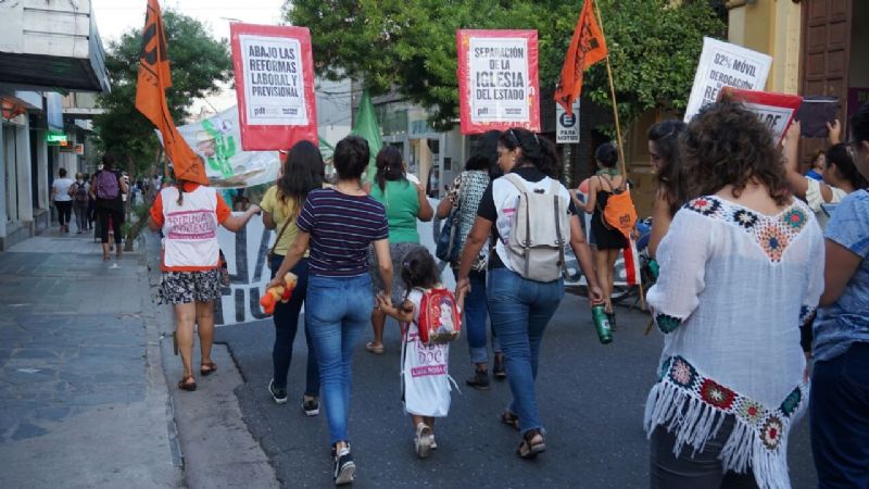 Convocante marcha de mujeres en Catamarca