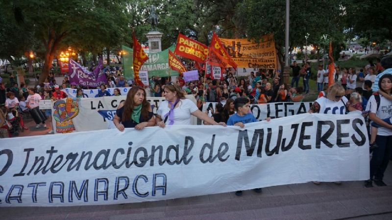 Convocante marcha de mujeres en Catamarca
