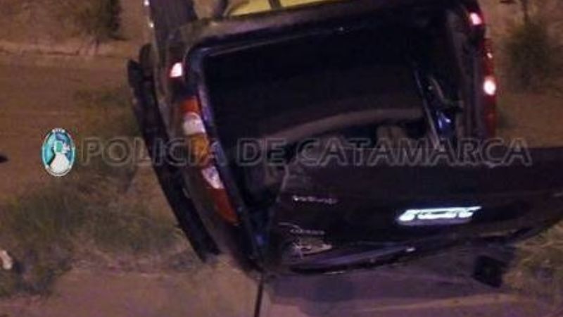 Vuelco en el Portal de la Ciudad