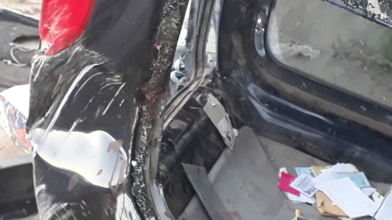 Video e imágenes inéditas del choque en el Fariñango