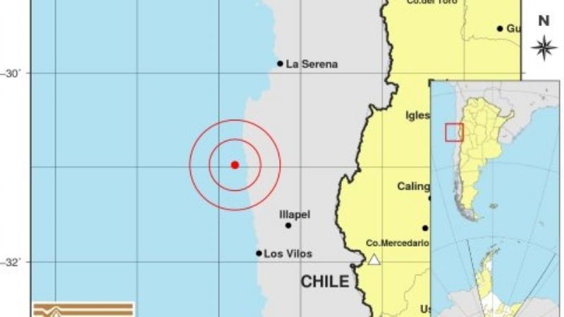 Fuerte temblor en Chile se sintió en Catamarca