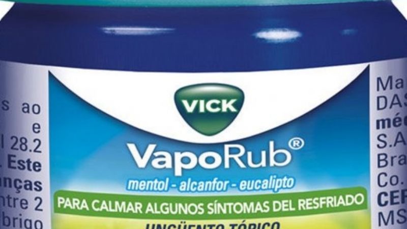 Prohíben la venta y el uso de un ungüento para combatir la tos