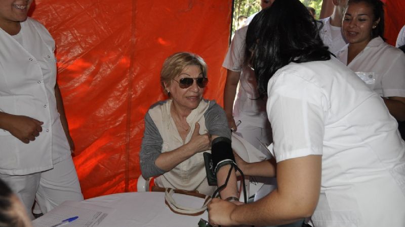 Carpa saludable de la UNCA