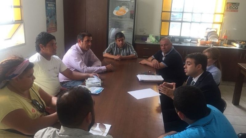 Barot recibió al intendente de Recreo