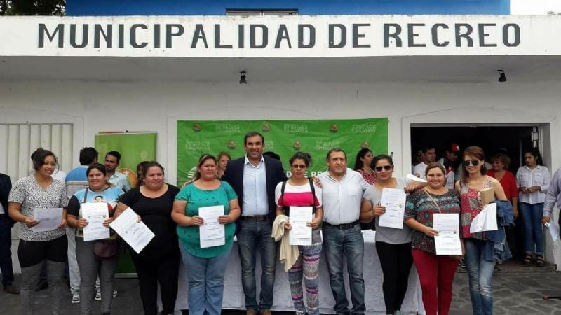 Pasaron a planta permanente a 350 trabajadores en Recreo
