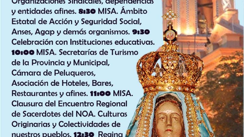 Continúa el programa de las fiestas marianas
