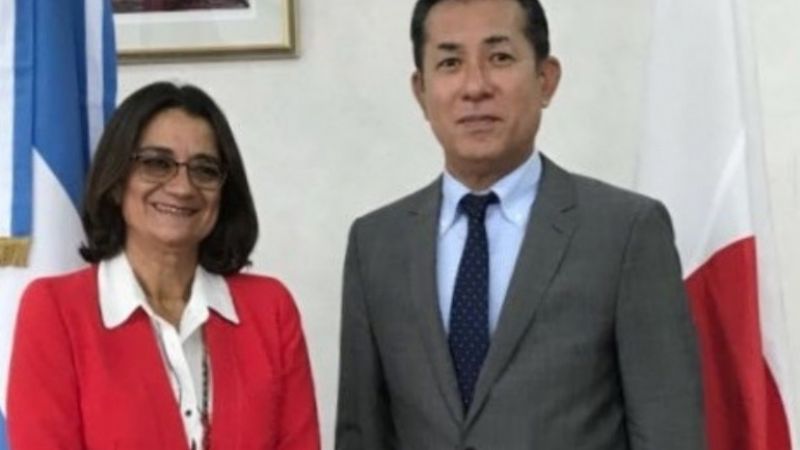 El Embajador de Japón recibió a la Gobernadora