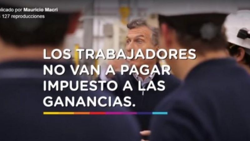 Con Macri, aumentó 78,8% la cantidad de trabajadores que pagan Ganancias