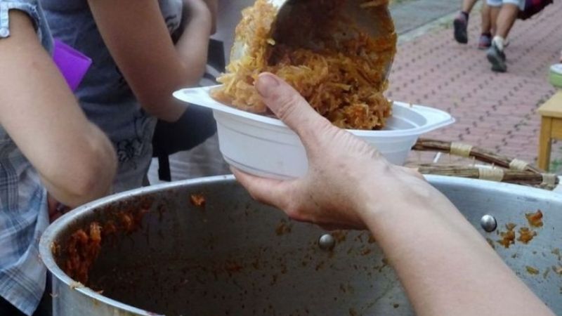 Lugares dónde se servirá comida para peregrinos