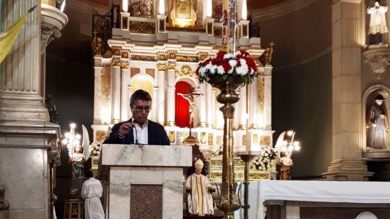 Autoridades provinciales y municipales rindieron su homenaje a la Virgen