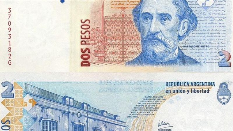 Los bancos deberán aceptar el billete de $ 2 hasta el 31 de mayo
