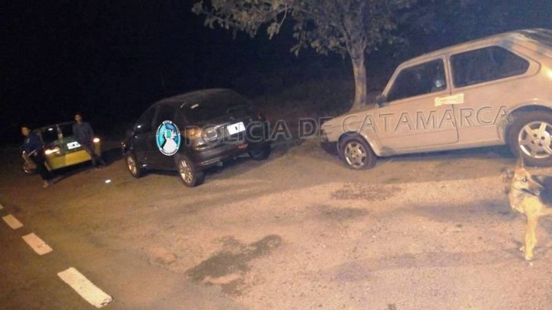 Control vehicular en los puestos camineros de Capital, Valle Viejo y Capayán