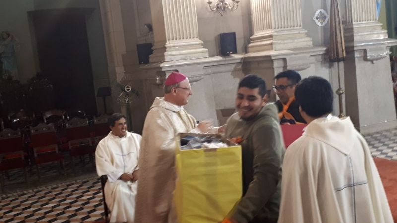 “Madre, haz que cada joven esté dispuesto a hacer de su corazón tu casa”